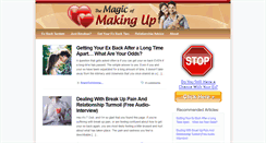 Desktop Screenshot of magicofmakingupcourse.com